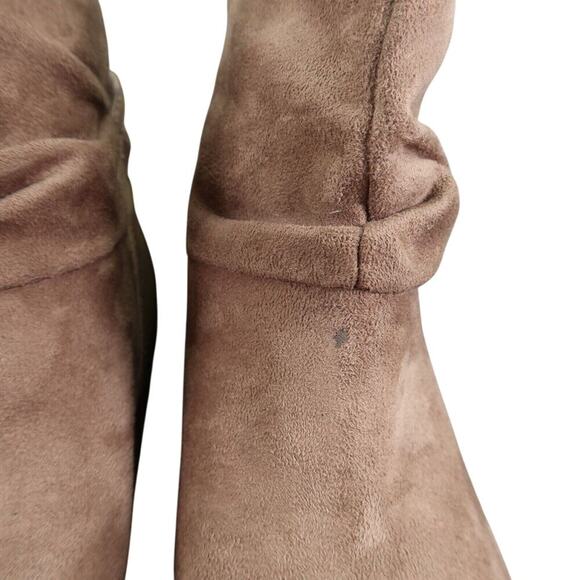 Rebels Shoes Womens 9 Bootie Fashion Block Heel Lifestyle Classic Slouchy Brown - Picture 3 of 16